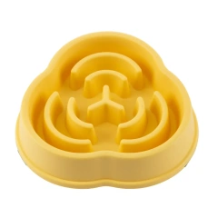 1 Piece/2 Pieces/4 Pieces Pet Slow Feeding Bowl Suitable for Dogs and Cats, Non Slip Feeding, Dog Bowl, Indoor Durable Food Bowl