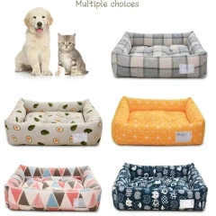 1PC Dog Bed Home Pet Large Supplies Pet Mattress Sleeping Nest Cave for Small Dogs Puppy Pet Products Mattress Haustierbett