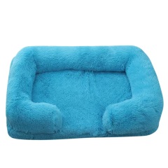 Large Dog Bed Plush Ring Cat Puppy Winter House Sleeping Mats On The Floor Sofa Cat Bed Dog Kennel Mattress Pad Pet Supplies