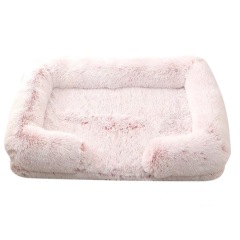 Large Dog Bed Plush Ring Cat Puppy Winter House Sleeping Mats On The Floor Sofa Cat Bed Dog Kennel Mattress Pad Pet Supplies