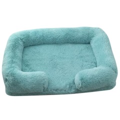 Large Dog Bed Plush Ring Cat Puppy Winter House Sleeping Mats On The Floor Sofa Cat Bed Dog Kennel Mattress Pad Pet Supplies