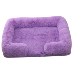 Large Dog Bed Plush Ring Cat Puppy Winter House Sleeping Mats On The Floor Sofa Cat Bed Dog Kennel Mattress Pad Pet Supplies