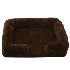 Large Dog Bed Plush Ring Cat Puppy Winter House Sleeping Mats On The Floor Sofa Cat Bed Dog Kennel Mattress Pad Pet Supplies