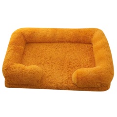 Large Dog Bed Plush Ring Cat Puppy Winter House Sleeping Mats On The Floor Sofa Cat Bed Dog Kennel Mattress Pad Pet Supplies
