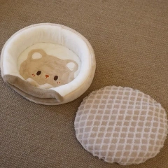 HOOPET Foldable Pet House Warm Cat House for Extra Small Dogs and Small and Medium Cats Safe Sleep Removable Washable Cat House