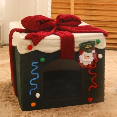 Cat Nest Winter Warm Closed Four Seasons Universal Internet Celebrity Cat House Bed House Villa Dog Kennel Pet Supplies