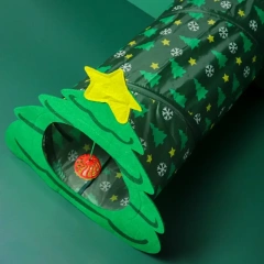 Christmas Tree Funny Cat Toy Cat Toy Self-pleasure Relief Artifact Cat Tunnel Pet Toys