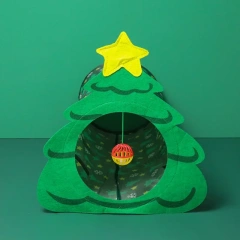Christmas Tree Funny Cat Toy Cat Toy Self-pleasure Relief Artifact Cat Tunnel Pet Toys