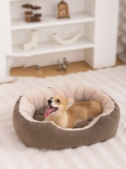 Thickened, detachable and washable pet cat and dog winter warm nest