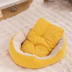 Thickened, detachable and washable pet cat and dog winter warm nest