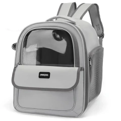 JBTP New Portable Pet Carriers Breathable Mesh Dog Backpack Foldable Large Capacity Cat Carrying Bag Outdoor Travel Pet Supplies