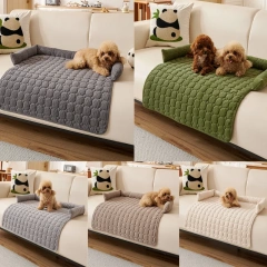 Pet sofa cushion thickened anti-cat scratch sofa pet nest anti-slip dog bed dog bed cat mat for sleeping cats and dogs 1pcs