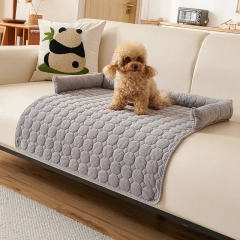 Pet sofa cushion thickened anti-cat scratch sofa pet nest anti-slip dog bed dog bed cat mat for sleeping cats and dogs 1pcs