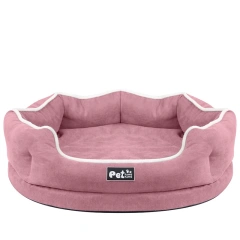 New Dog Cat Bed Solid Design Removable and Washable Autumn/Winter Warm Pet Bed