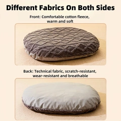 Dog Bed for Large Medium Small Dogs Sleeping Mat Non-Slip Bottom Breathable Soft Puppy Bed DurableCalming Pet Cuddler
