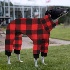 Dog Pajamas New Fashionable Pets Long Sleeve Pajamas For Medium Large Dogs Pets High Collar Autumn Winter Jumpsuit Clothes