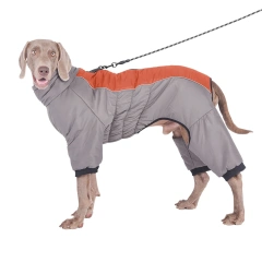 Reflective Big Dog Jacket Winter Warm Dog Clothes for Medium Large Dogs Waterproof Pet Coat Labrador Greyhound Vest Overalls