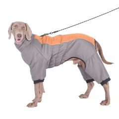 Reflective Big Dog Jacket Winter Warm Dog Clothes for Medium Large Dogs Waterproof Pet Coat Labrador Greyhound Vest Overalls