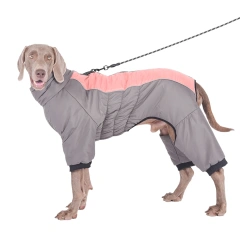 Reflective Big Dog Jacket Winter Warm Dog Clothes for Medium Large Dogs Waterproof Pet Coat Labrador Greyhound Vest Overalls