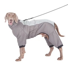 Reflective Big Dog Jacket Winter Warm Dog Clothes for Medium Large Dogs Waterproof Pet Coat Labrador Greyhound Vest Overalls