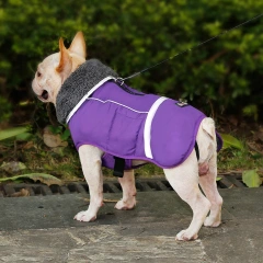 Spring/Fall New Thickened Warm Dog Clothes Waterproof Reflective Puppy Coat Jacket Pet Dog Jumpsuits For Small Big Dogs Clothes