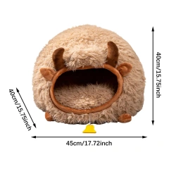 Cat Bed Dog Bed Comfortable Hideout Lightweight for Indoor Cats Nest Cat House for Pet Accessories Dog Kittens Kitty