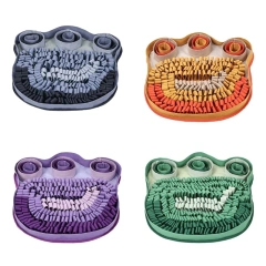 Dog Snuffle Treat Dispensing Blanket for Dogs Interactive Puzzle Pet Chew Toy Reducing Boredom Foraging Skill