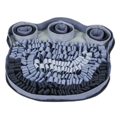 Dog Snuffle Treat Dispensing Blanket for Dogs Interactive Puzzle Pet Chew Toy Reducing Boredom Foraging Skill