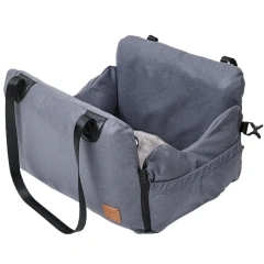 Dog Car Seat Air Bag Dog Booster Seat for Small Pets Dog Booster Seat for Small Pets with Adjustable Straps Interactive Pet Seat
