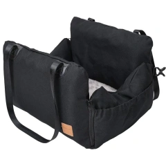 Dog Car Seat Air Bag Dog Booster Seat for Small Pets Dog Booster Seat for Small Pets with Adjustable Straps Interactive Pet Seat