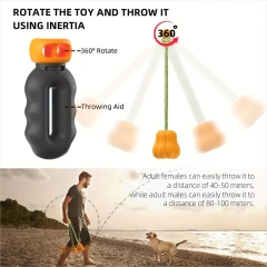 Dog Rope Fetch Exercise Toy For Medium Large Aggressive Chewers, Dogs Chew Interactive Toys Training Tug Of War Balls Indoor