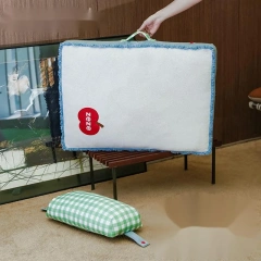 Denim Dog Nest Four Seasons Universal Removable Washable Dog Bed Small and Medium sized Dog Sleeping Mat Sofa Summer Pet