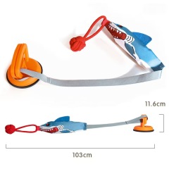 Spring Pole for Dogs Chew Rope Toys for Dog Bungee Tree Tug Toy Outdoor Dog Pull Tug of War Toys