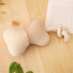Dog Toys Rope Knot Training Prevent Tearing Durable Plush Toy Bite-resistant Molar Teeth Plush Voice Puppet Molar Teeth Cleaner