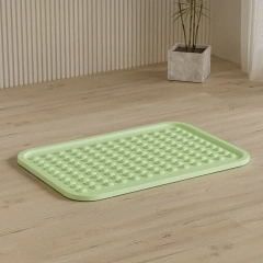 Cats Litter Box Large Capacity Semi-closed Anti-Splash Cats Toilet Bedpan Plastic Big Mac Oversized Cat Tray Bedpan Pet Supplies