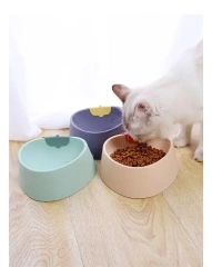 Pet Bowl INS Wind Strawberry Tableware Anti overturning Cat Food Dog Food Bowl Drinking Water Cat Food Bowl