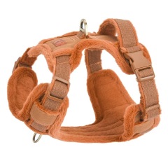 New dog plush warm I-shaped vest harness