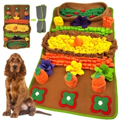 Pet Snuffle Feeding Mat for Large Medium Dog Sniffing Training Game Blanket Puppy Stress Relief Bite Resistant Slow Food Mats