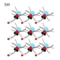 9pcs Simulation Plush Spider Replacement Head Of Cat Teaser Stick Fun Pet Cat Toy