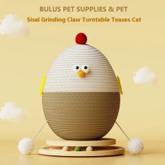 Cat Scratch Board Made of Sisal Material Home Pet Toys Cat Focus Toys Wear-resistant Vertical Cat Climbing Frame Pet Accessories