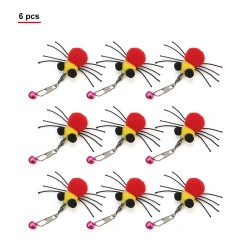 9pcs Simulation Plush Spider Replacement Head Of Cat Teaser Stick Fun Pet Cat Toy