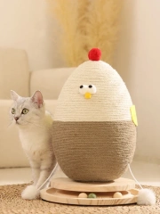 Cat Scratch Board Made of Sisal Material Home Pet Toys Cat Focus Toys Wear-resistant Vertical Cat Climbing Frame Pet Accessories