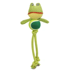 Plush Pig Frog Pet Squeaky Toys for Small Dogs Puppy Rope Ball Chew Toy Squeak Pets Accessories Supplies