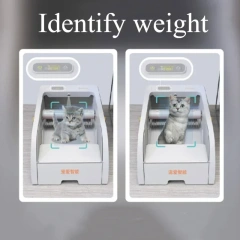 Fully Automatic Intelligent Cat Litter Box Self-cleaning Cat Bedpans Multi Mode Semi Closed Pet Products Controlled By App
