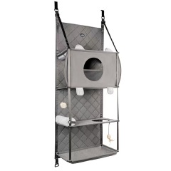 New Arrival Hanging Cat Tree Door Mounted Climber Cat Hammock Climber Cat Wall Perch Furniture for Indoor