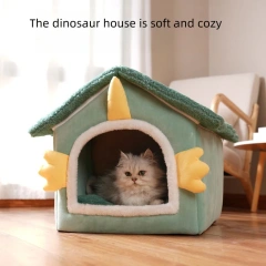 OUFACat Bed Carrot Pet Bed Pet House Plush Warm Villa Luxury Beds For Dogs