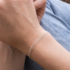 women Bracelet Stainless Steel Chain Bracelet for Women bangle Gifts Wholesale Jewelry Dropshipping Do not fade not allergic