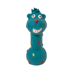 Dog Toy Dog Chew Toy Durable Dog Latex Chew Toys for Medium/large Breeds Bite-resistant Barbell Design Promotes Oral Health