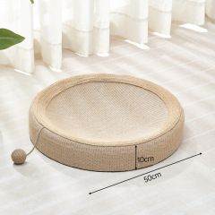 Cat Scratcher Bed with Play Ball Kitten Scratching Couch Sofa Protector Scratcher Furniture For Indoor Cats Kitty Pet Supplies