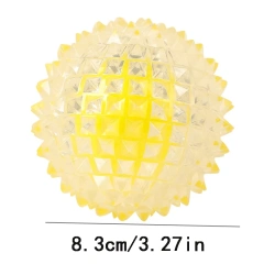 1 pack of dog toy balls, teeth grinding, teeth cleaning, stress relieving toys, chew and wear resistant